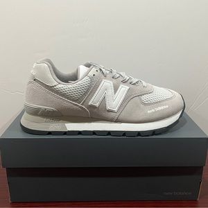 New Balance 574, ML574DGG, Grey & White